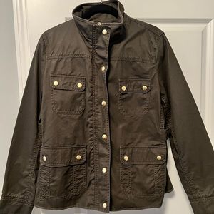 Jcrew military style all weather jacket